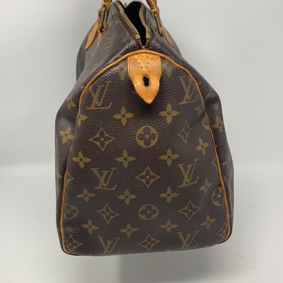 authentic Louis Vuitton Hand Bag Speedy 30 tote bag - Picture 4 of 16